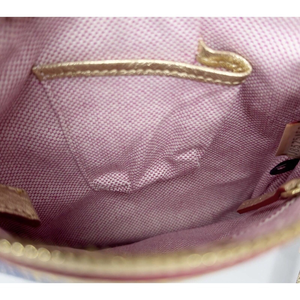 Dooney & Bourke Blue Denim Gold Lettering Crossbody Blue Duck- LIKE NEW - Picture 10 of 10